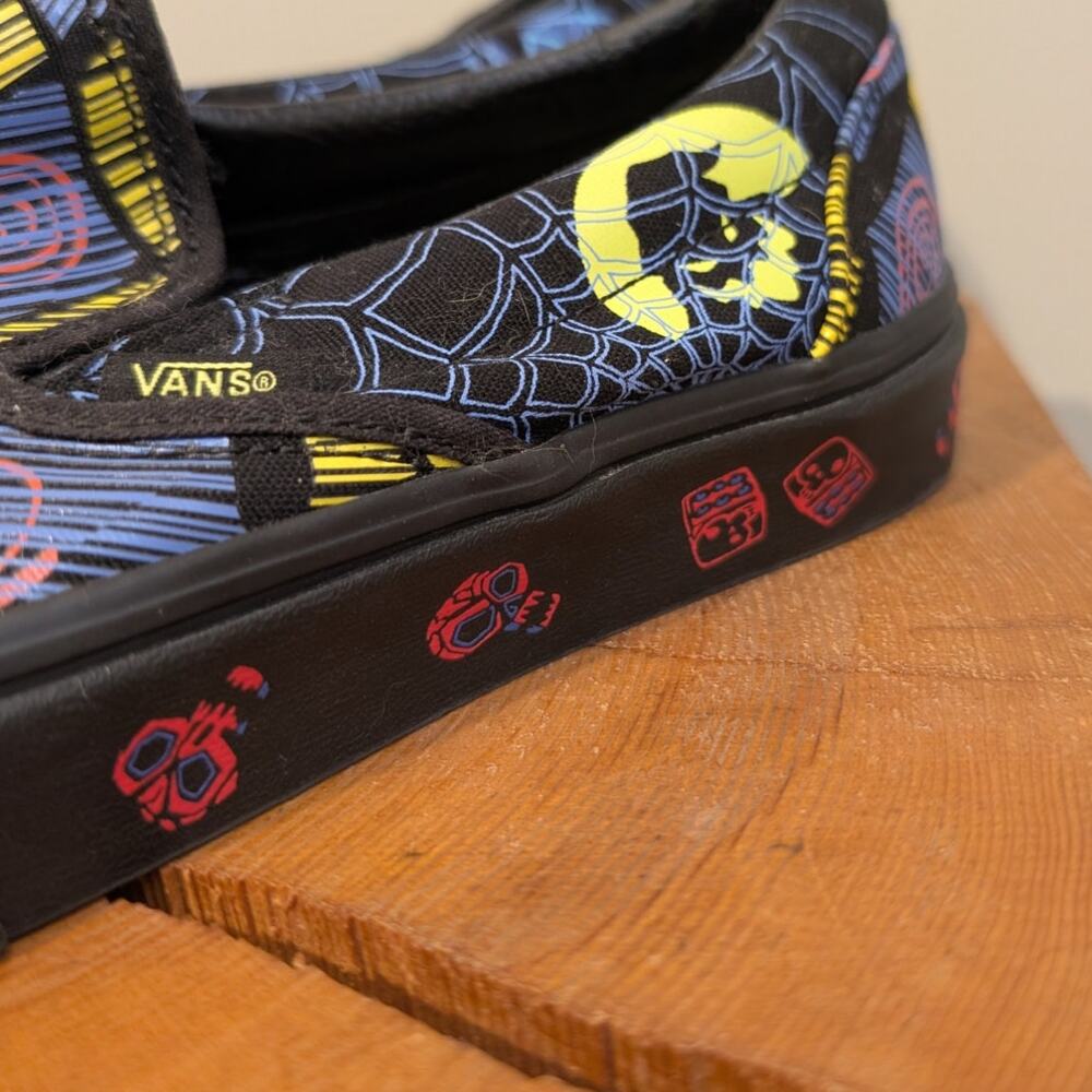 Vans Slide Nightmare Before Christmas OOGIE BOOGIE GlowInTheDark - Size 7/8.5 - Picture 6 of 10